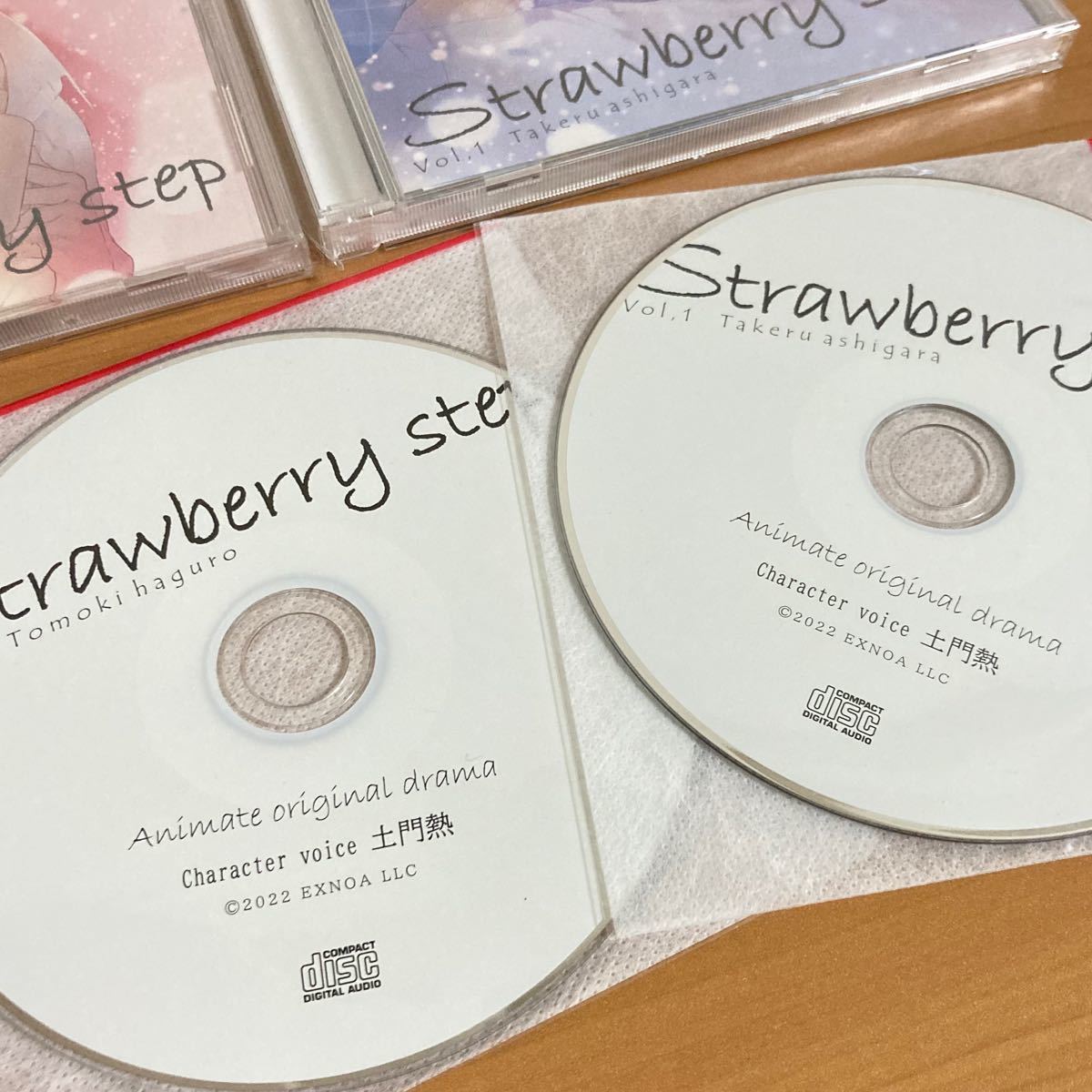 土門熱 Strawberry step Vol.1 Vol.2 アニメイト特典付
