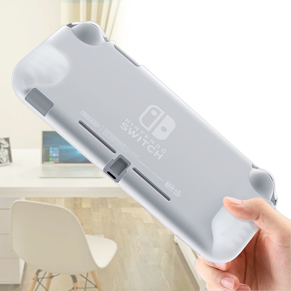 Switch Lite 半透明 ソフトケース　カバー