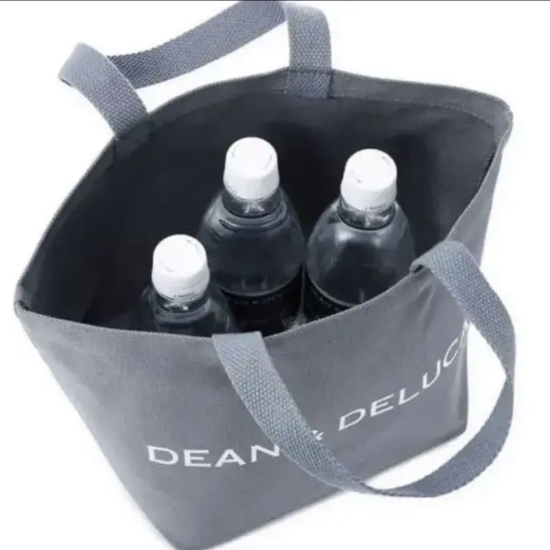 DEAN&DELUCA 正規品 チャコールグレー Sサイズ トートバッグ ディーン&デルーカ ディーンアンドデルーカ エコバッグ ショッピングバッグ