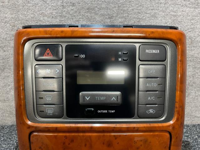  Gaya TA-ACM15G original air conditioner switch panel wood operation verification settled rare rare (ACM10G/SXM10G/SXM15G/CXM10G/AC/ instrument panel / wood grain / interior 