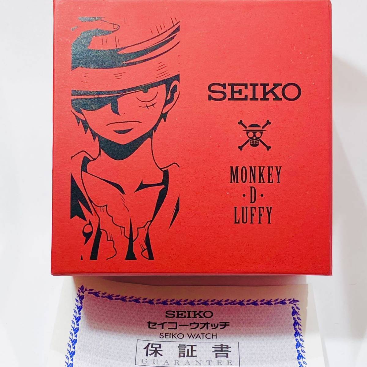 SEIKO】【5000本限定】【美品】セイコー『ワンピース 20周年記念コラボ
