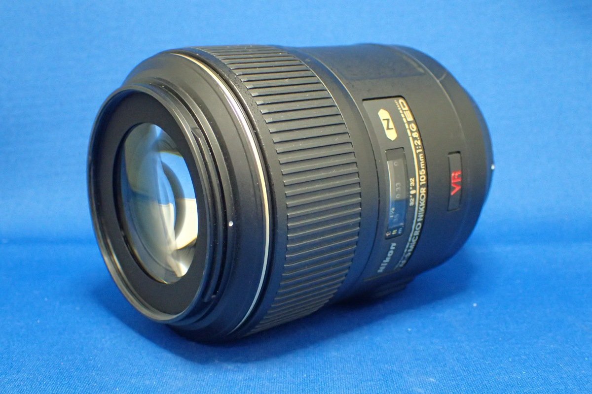 中古Aランク【ニコン / Nikon】単焦点マクロレンズ AF-S VR Micro-Nikkor 105mm f/2.8G IF-ED