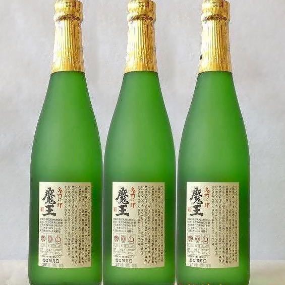 5月到着分 魔王 720ml 3本 芋焼酎 白玉醸造 旧 玉利商店 白乃さと 未