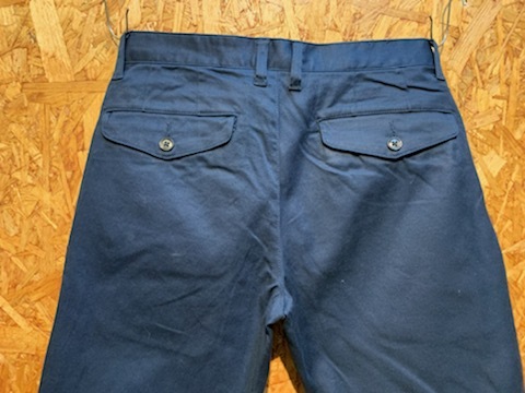  men's pants COMME CA ISM Comme Ca Ism navy navy blue thin slim small size FD796TC/ approximately W30 nationwide equal postage 520 jpy 