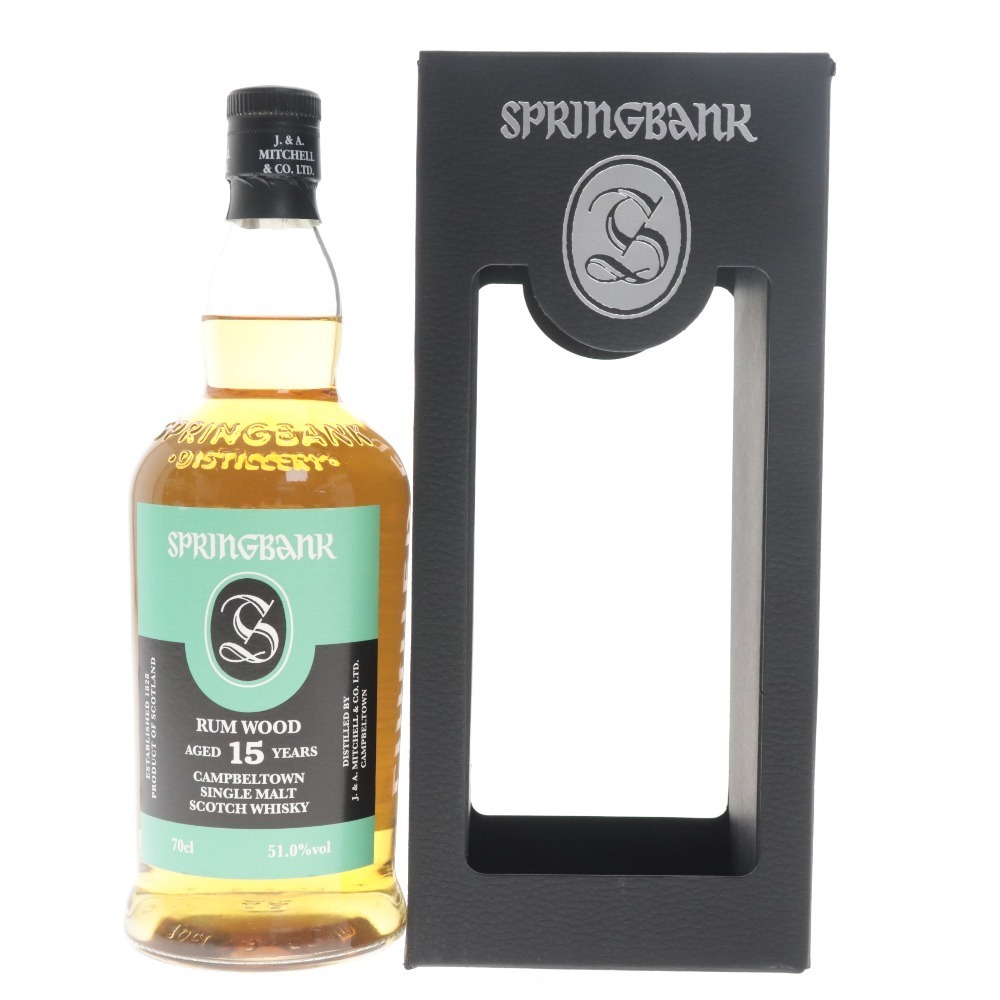 □ 酒 SPRINGBANK スプリングバンク 15年 ラムウッド キャンベルタウン