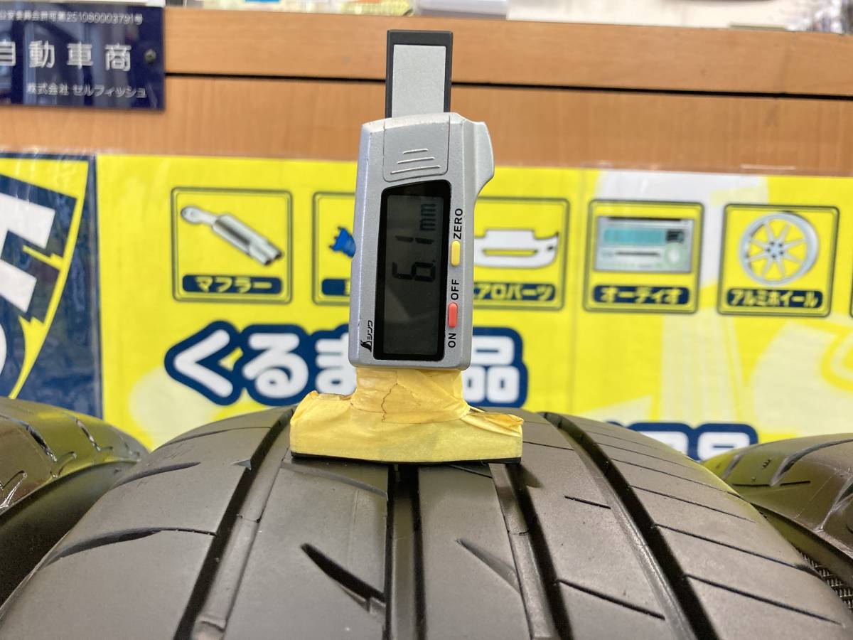 ☆ブリヂストン プレイズ PX 205/55R16 ラジアル タイヤ 16インチ 4本 2019年製造 中古 BRIDGESTONE Playz☆_画像3