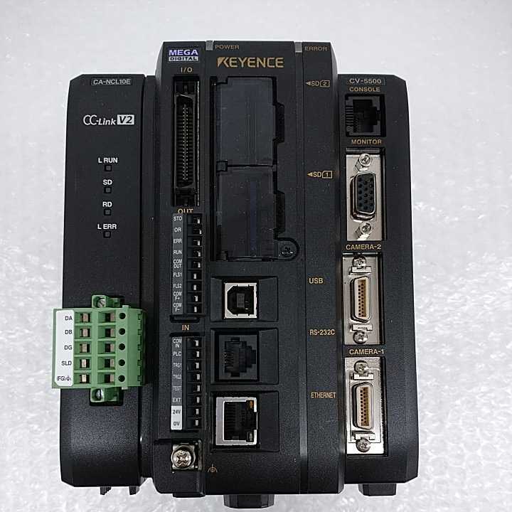 最大の割引 中古品 キーエンス KEYENCE 画像センサ コントローラ CV