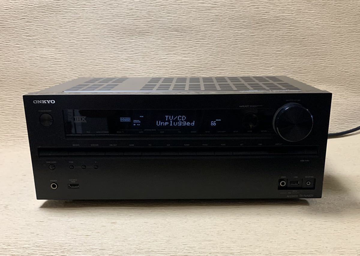 極美品】ONKYO オンキョー AVアンプ TX-NA609 ブラック 完動品 | tspea.org
