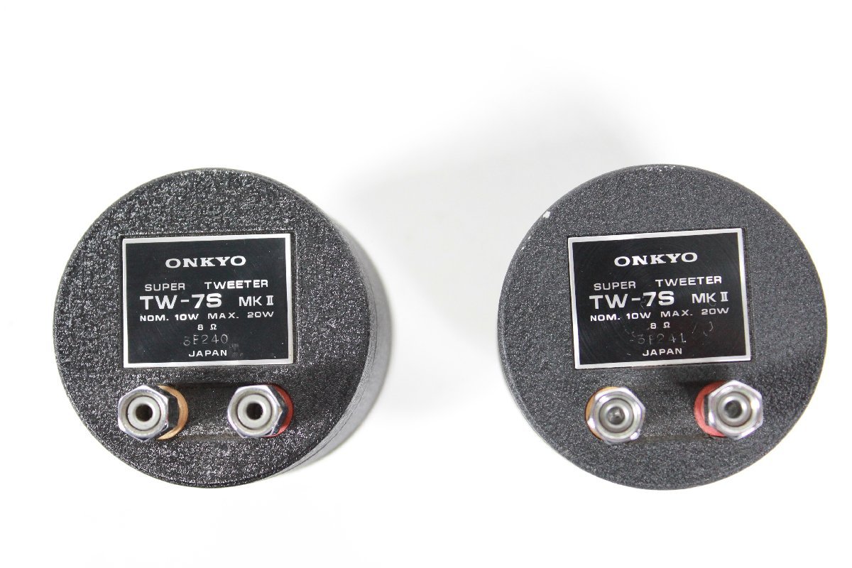 Yahoo!オークション - ONKYO TW-7S MKII スーパーツイーター Yahoo!オークション - ONKYO TW-7S MKII スーパーツイーター