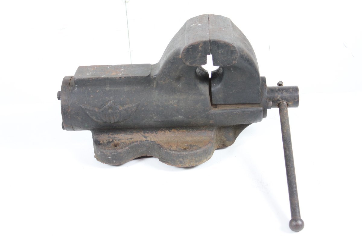 TF220020 O-GON PATENT VISE 万力バイス キズあり 口幅130mm 詳細は