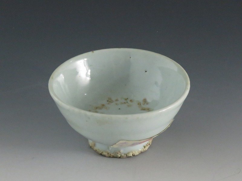 ◇◇李朝白磁 高台茶碗◇◇茶道具 chado ware dy9522-P dinkes