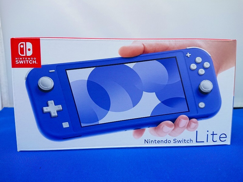 1円～【未使用】Nintendo Switch Lite本体 [ブルー]②（8288）_画像1