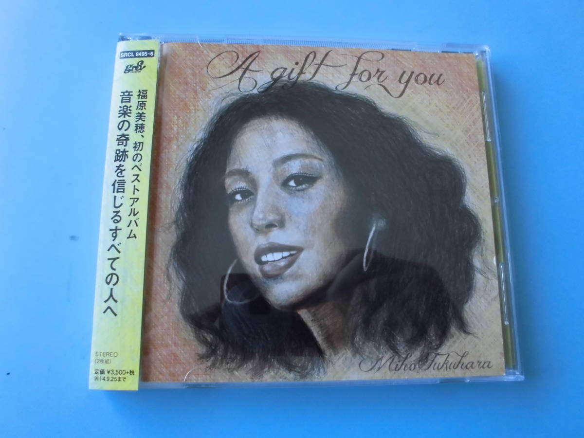 中古ＣＤ◎福原美穂　ア・ギフト・フォー・ユー◎２５曲収録　２枚組_画像1