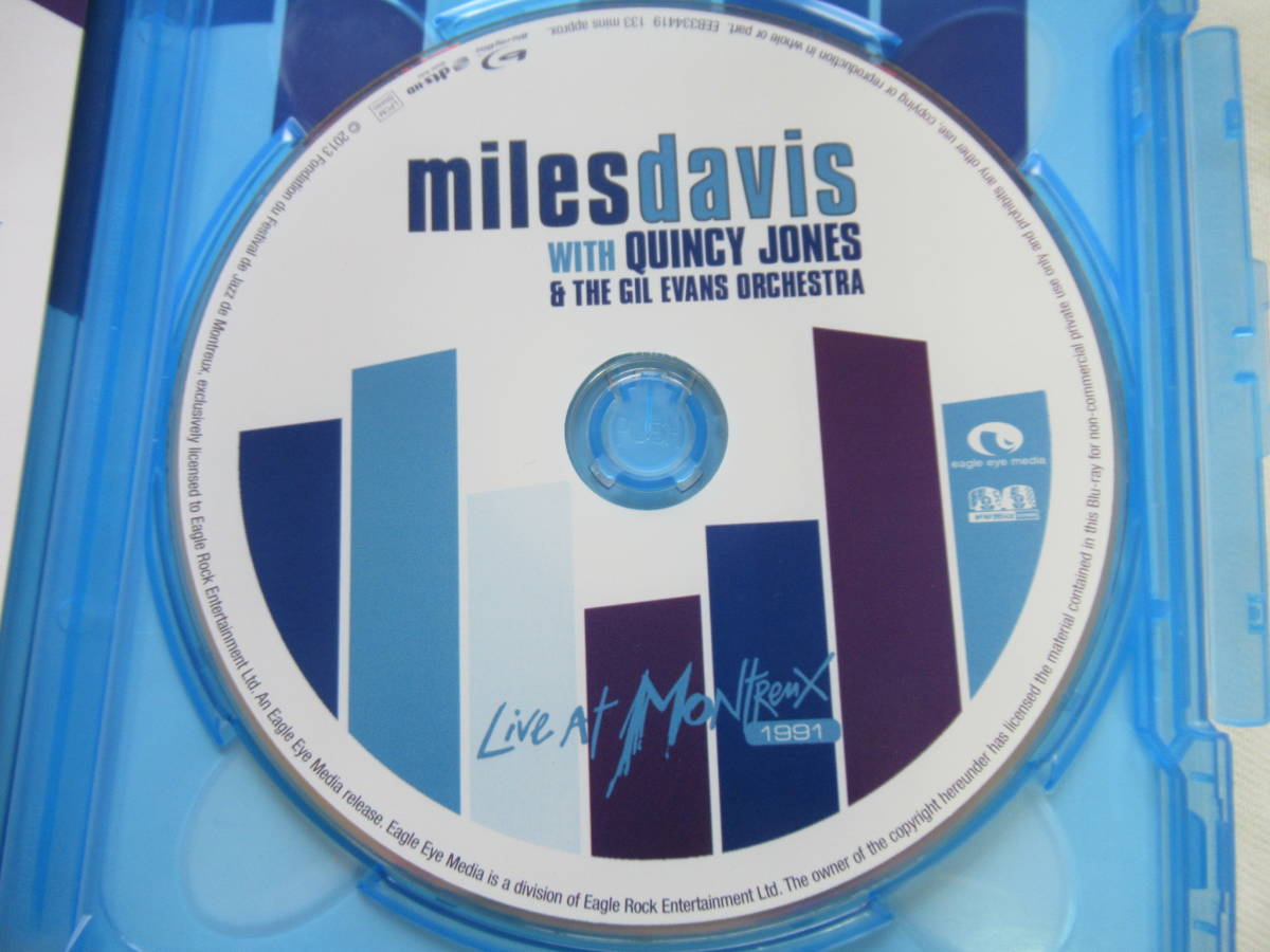 BR-＊A55■Miles Davis Live at Montreux 1991 Blu-ray 　マイルスデイヴィス　ブルーレイディスク　輸入盤■_画像3