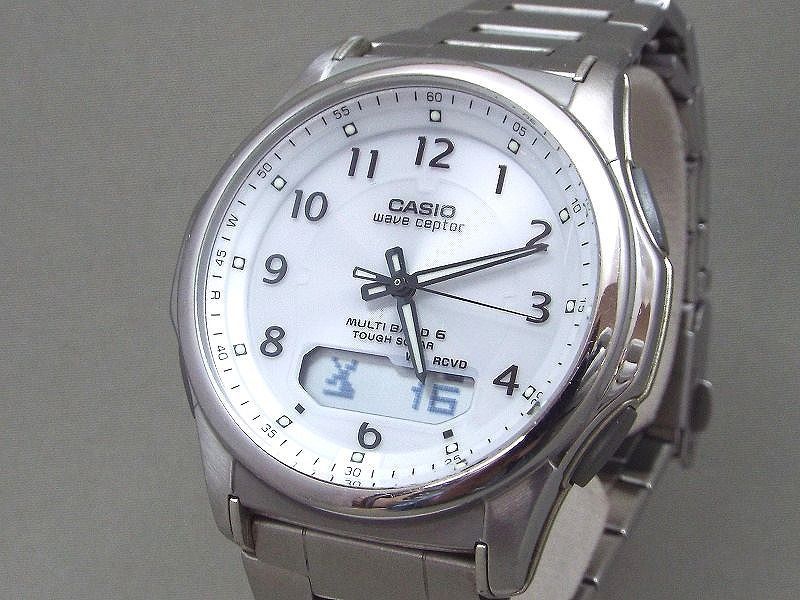 CASIO/カシオ ウェーブセプター/マルチバンド6/電波ソーラー メンズ腕時計 WVA-M630 【W5306y】_画像1