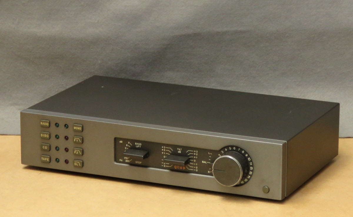プリアンプ QUAD 34 クォード コントロール ユニット 動作チェック済