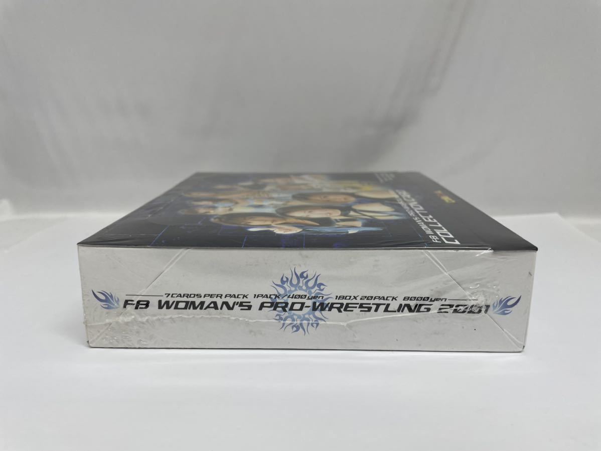 ③未開封 20パック FB WOMEN'S PRO-WRESTLING 2001 COLLECTION CARD 女子 プロレス トレーディングカード トレカ BOX _画像5