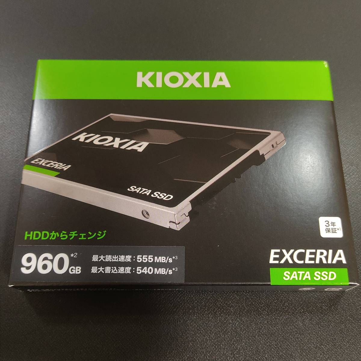 SSD 960GB KIOXIA(キオクシア) EXCERIA SATA SSD-CK960S/J