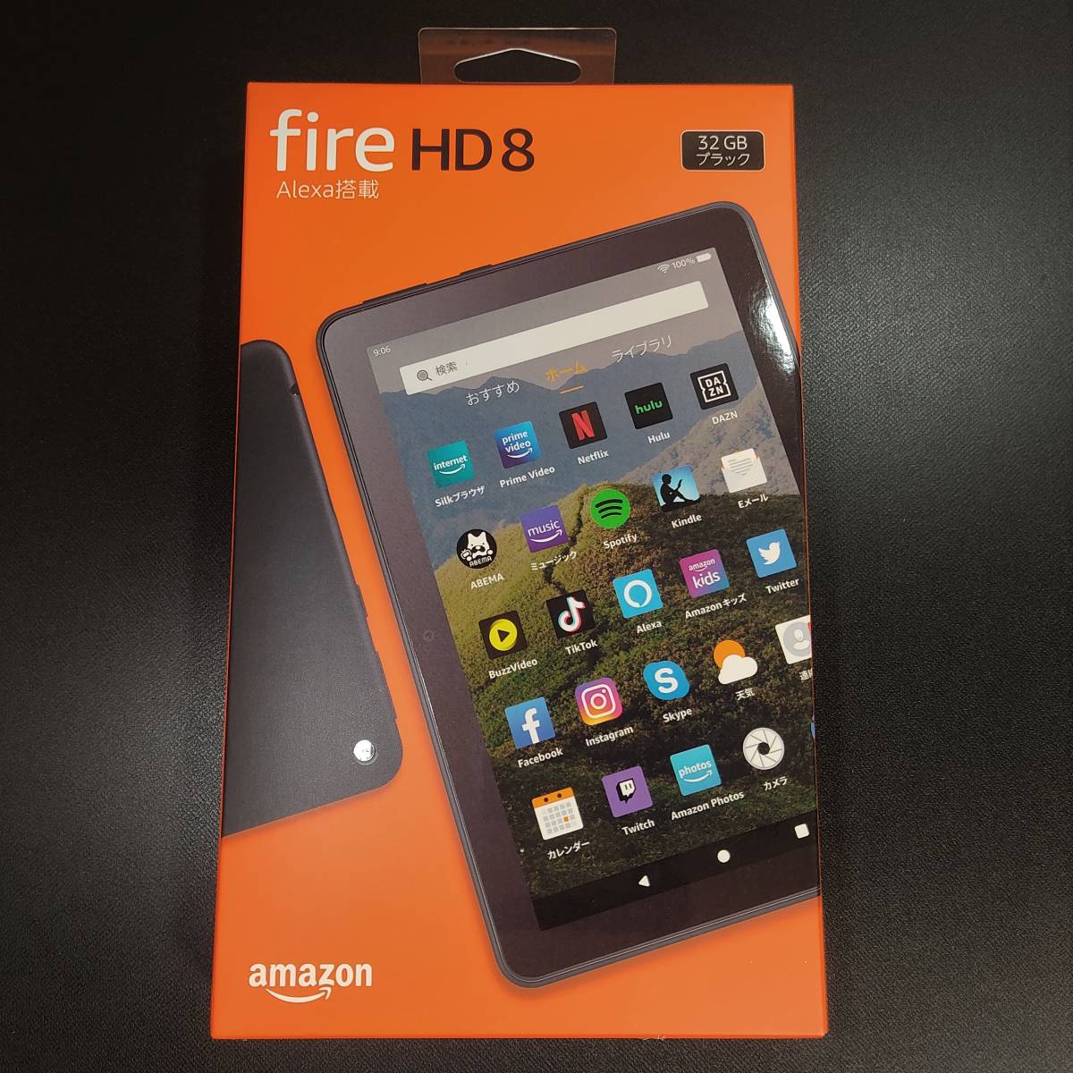 Amazon Fire HD 8 タブレット ブラック 32GB 第10世代