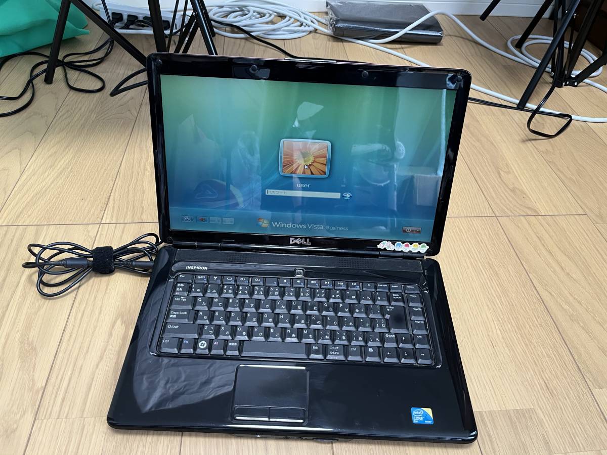 （ジャンク）Dell ノートパソコン　WindowsVistaBussiness　32bit　その他付属品あり