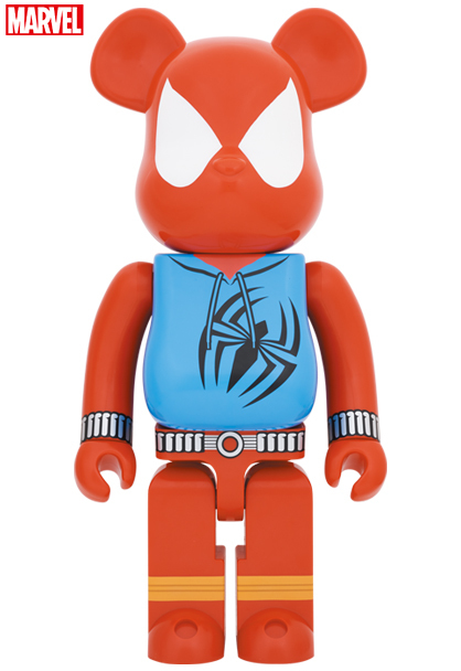 BE@RBRICK SCARLET SPIDER 1000％　ベアブリック　スパイダーマン