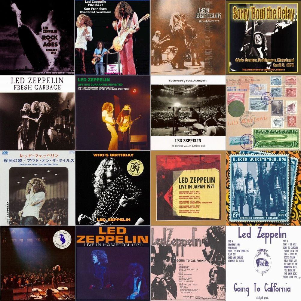 Led Zeppelin - Complete Bootleg Collection＆Archive Collection +