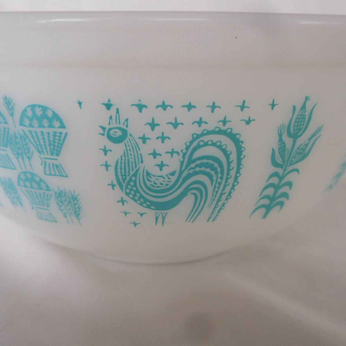 ◆送料無料◆オールド パイレックス◆OLD PYREX◆ミキシング◆ボウル◆バタープリント◆大◆Lサイズ◆ヴィンテージ◆アメリカ◆USA◆雑貨◆_画像2