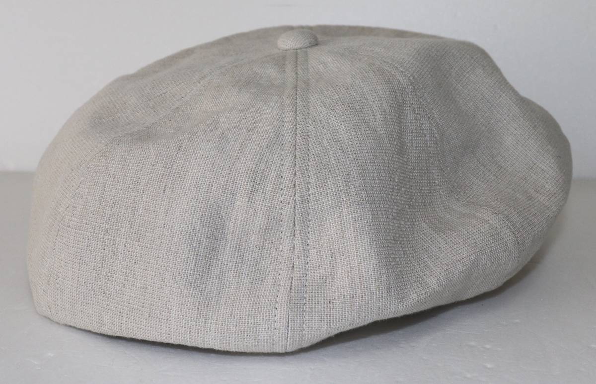 定価12000 新品 本物 BACKLASH バックラッシュ リネン ベレー 帽子 856-02 59 3 5509の画像1