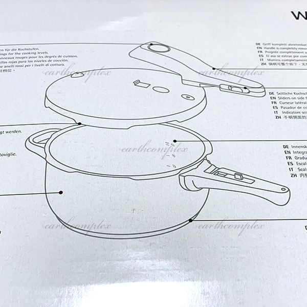  новый товар I бесплатная доставка IWMF Perfect скороварка 3.0L*ve- M ef внутренние продажи конец модель черный maru gun нержавеющая сталь 