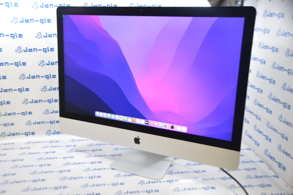 ◇Apple iMac 27インチ Retina 5K MNE92J/A CPU:Core i5 7500 3.4GHz