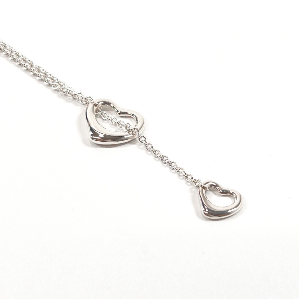 ティファニー TIFFANY&Co. ネックレス オープン ハート ラリアット