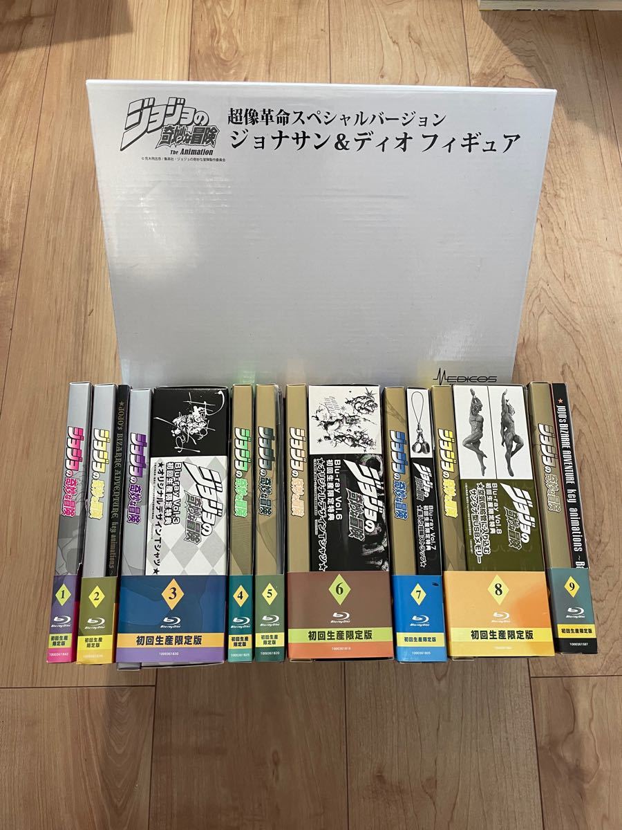 ジョジョの奇妙な冒険 Blu-ray〈初回生産限定版〉全巻 購入特典