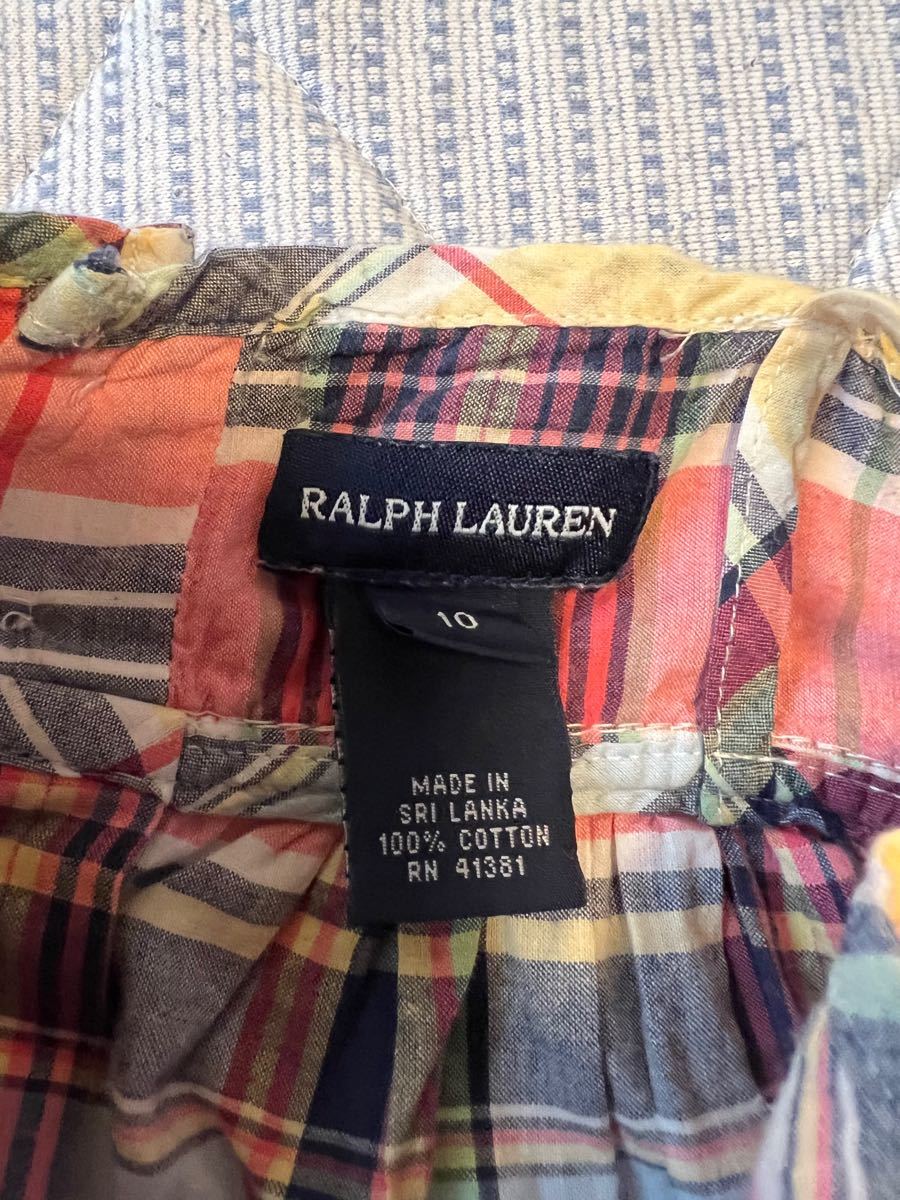 ラルフローレン　Ralph Lauren ワンピース　ガールズ10サイズ