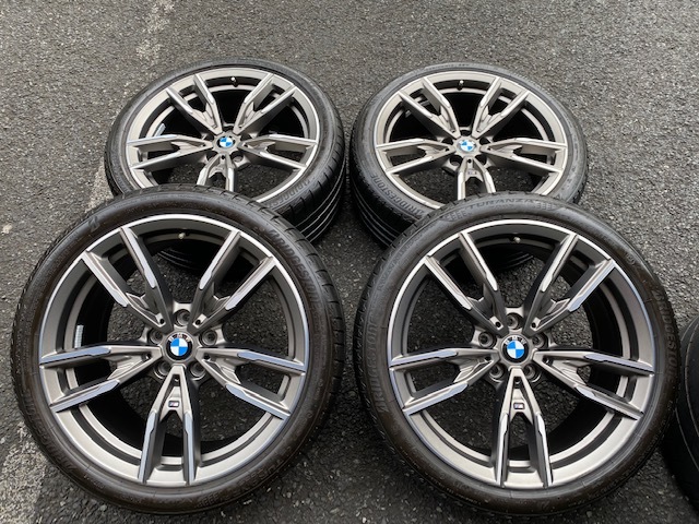 希少 2019年製 BMW現行3シリーズ(G20)M340純正 ダブルスポーク 希少 2019年製 BMW現行3シリーズ(G20)M340純正 ダブルスポーク