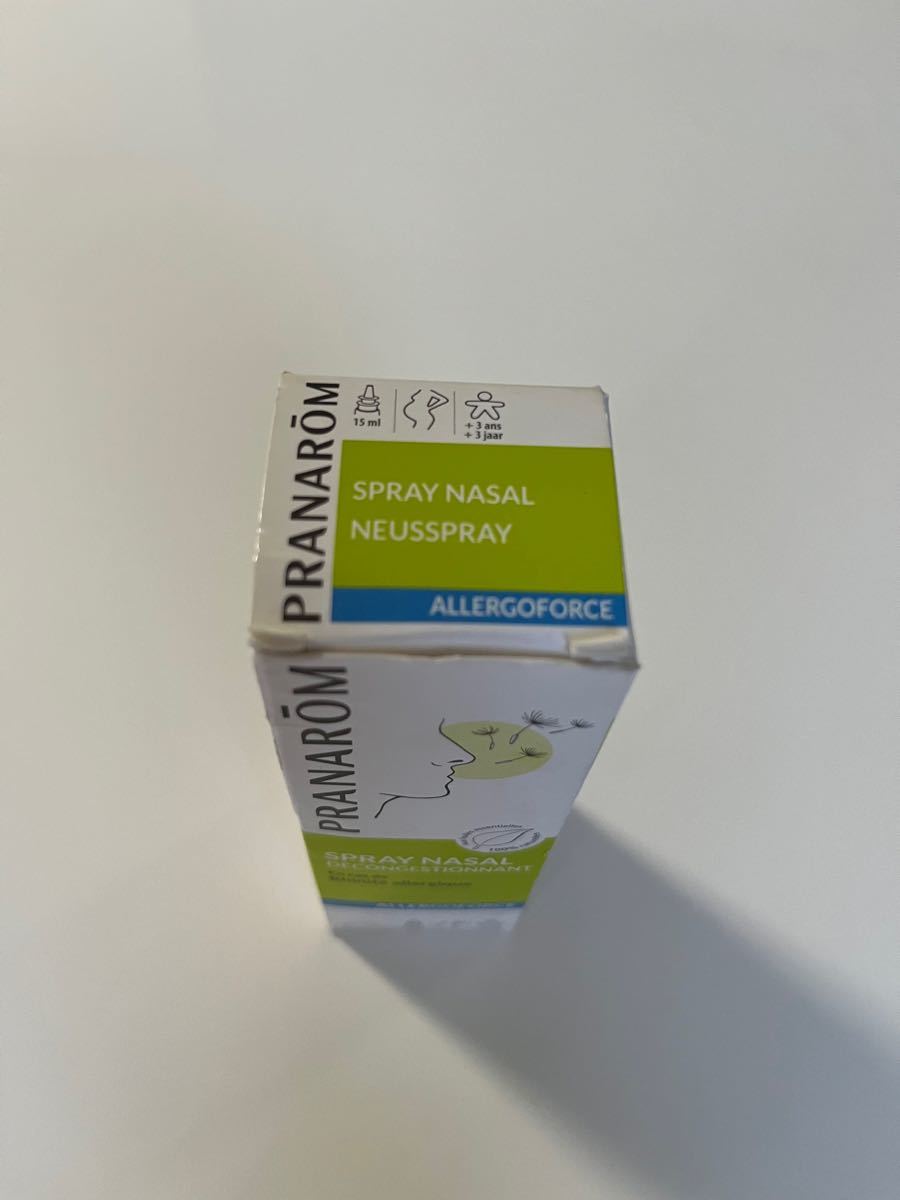 プラナロム（PRANAROM）アレルゴフォース鼻スプレー15ミリ　アレルギー対策　新品未開封