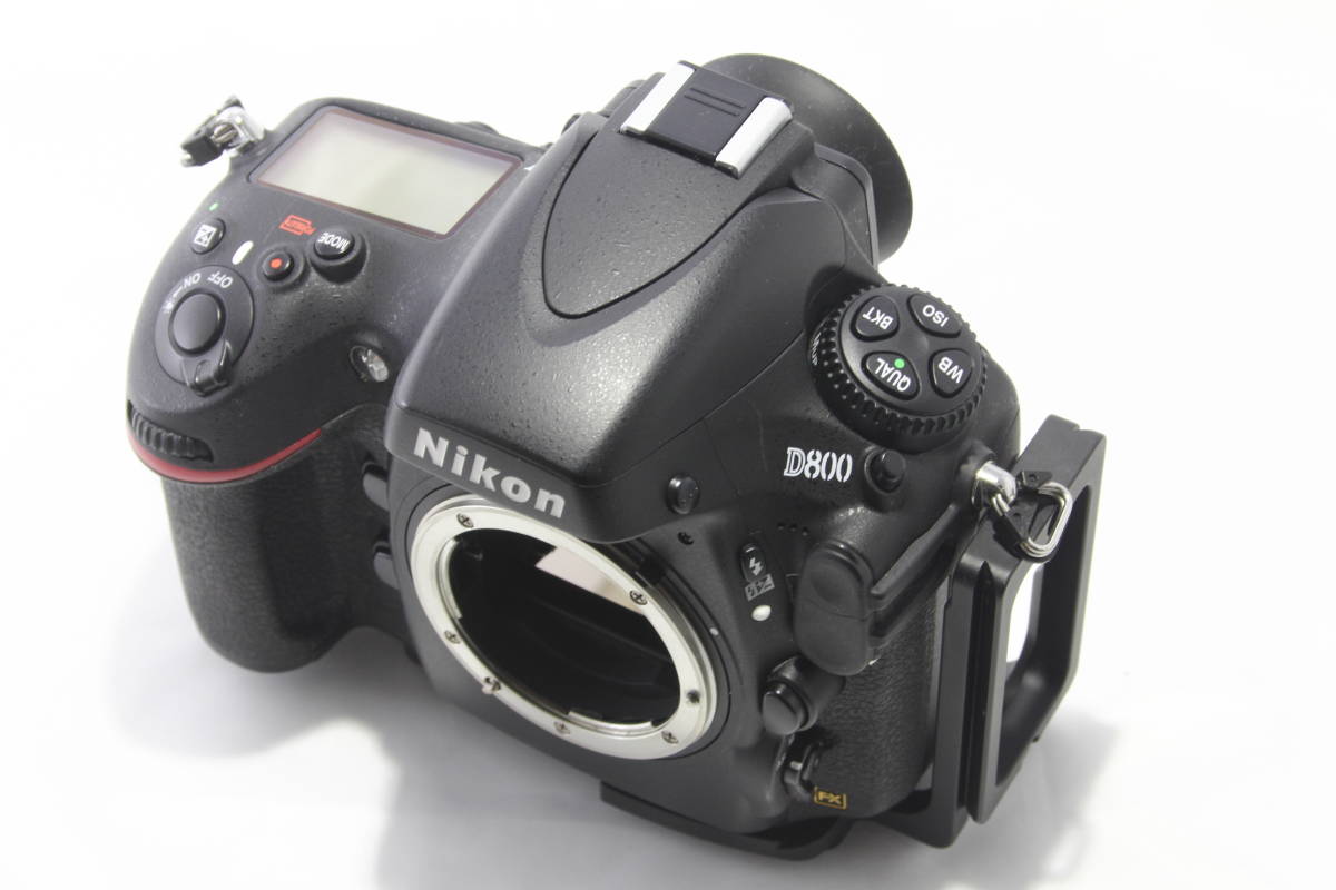 新品級!】 NIKON D800 ボディー 撮影数わずか16619回 付属品あり SD