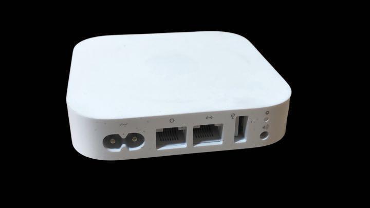 動作OK 通電確認済み Apple アップル 純正品 AirMac Express A1392 802.11n 第2世代 ベースステーション 無線LAN Wi-Fi ワイファイ 白