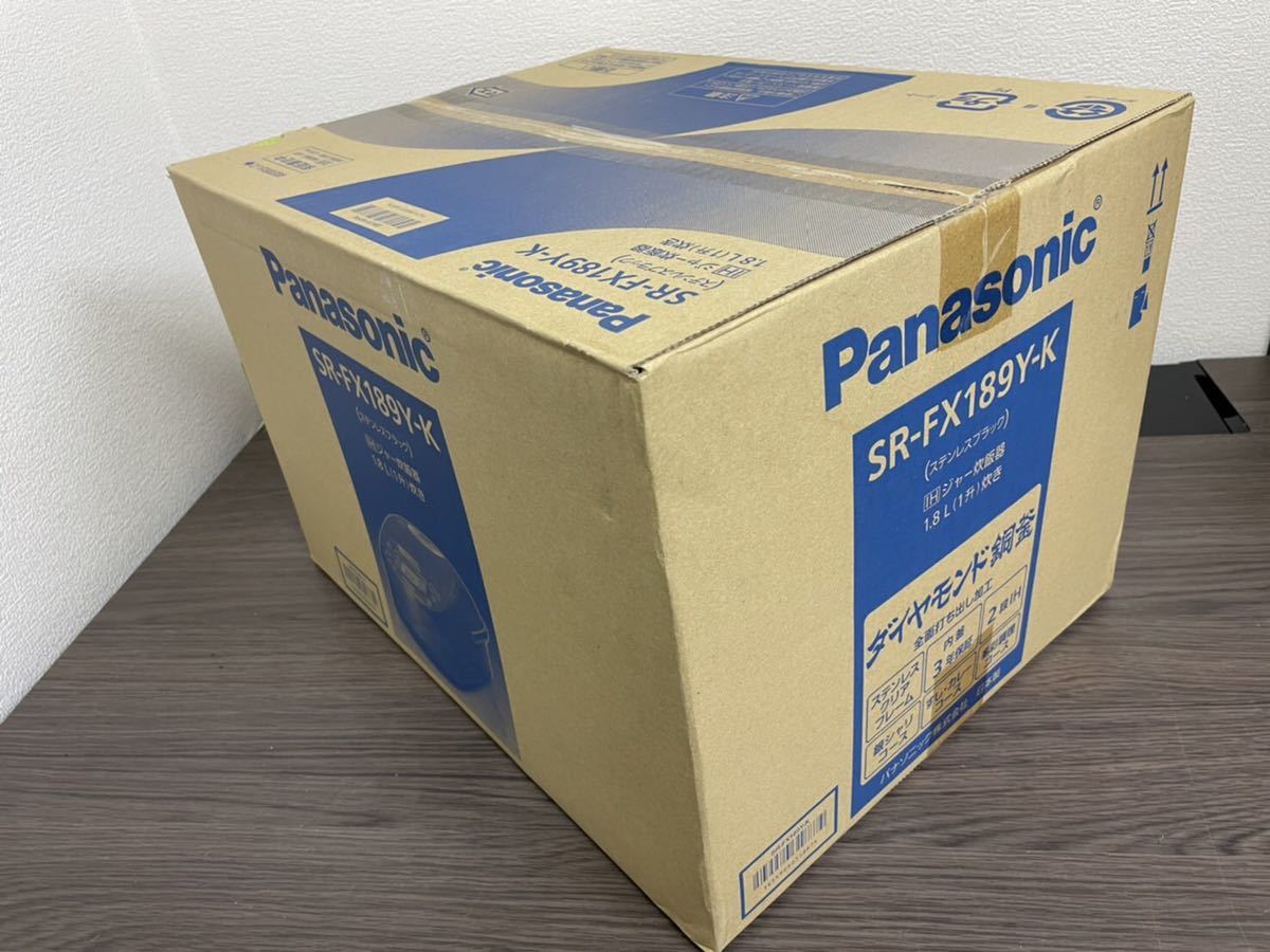 新品 炊飯器 Panasonic パナソニック 一升炊 SR-FX189 ダイヤモンド銅釜 内釜保証 ステンレスフレーム 各種専用コース機能 調理コース有