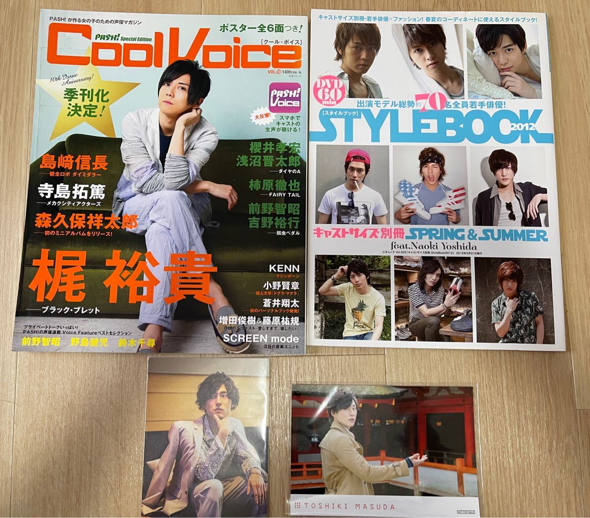 Cool Voice VOL.10 STYLE BOOK キャストサイズ