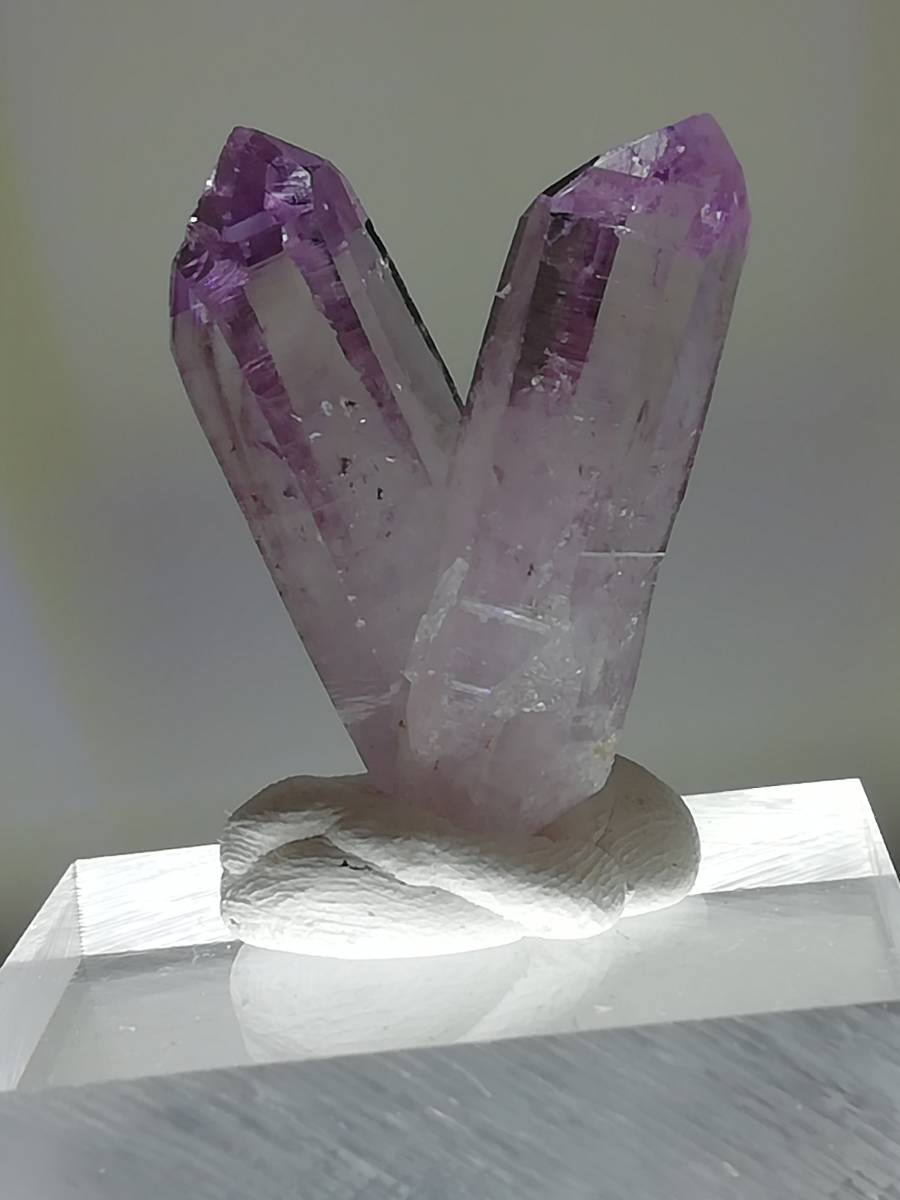 国産鉱物 雨塚山 紫水晶 美品 宮城県白石市小原七里沢雨塚... - ヤフオク!