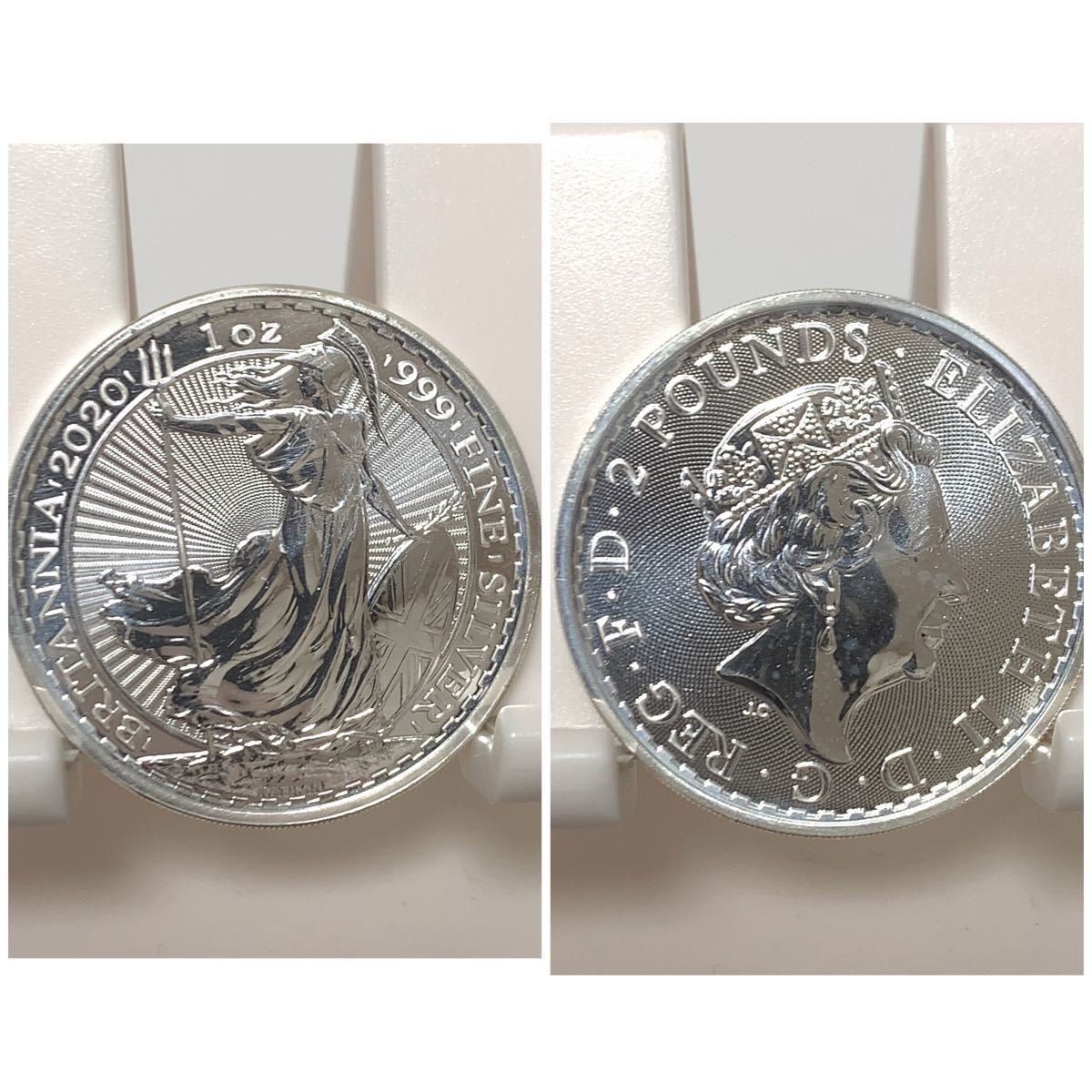 2021年 イギリス ブリタニア 2ポンド銀貨 5枚セット 2021年 イギリス ブリタニア 2ポンド銀貨 5枚セット
