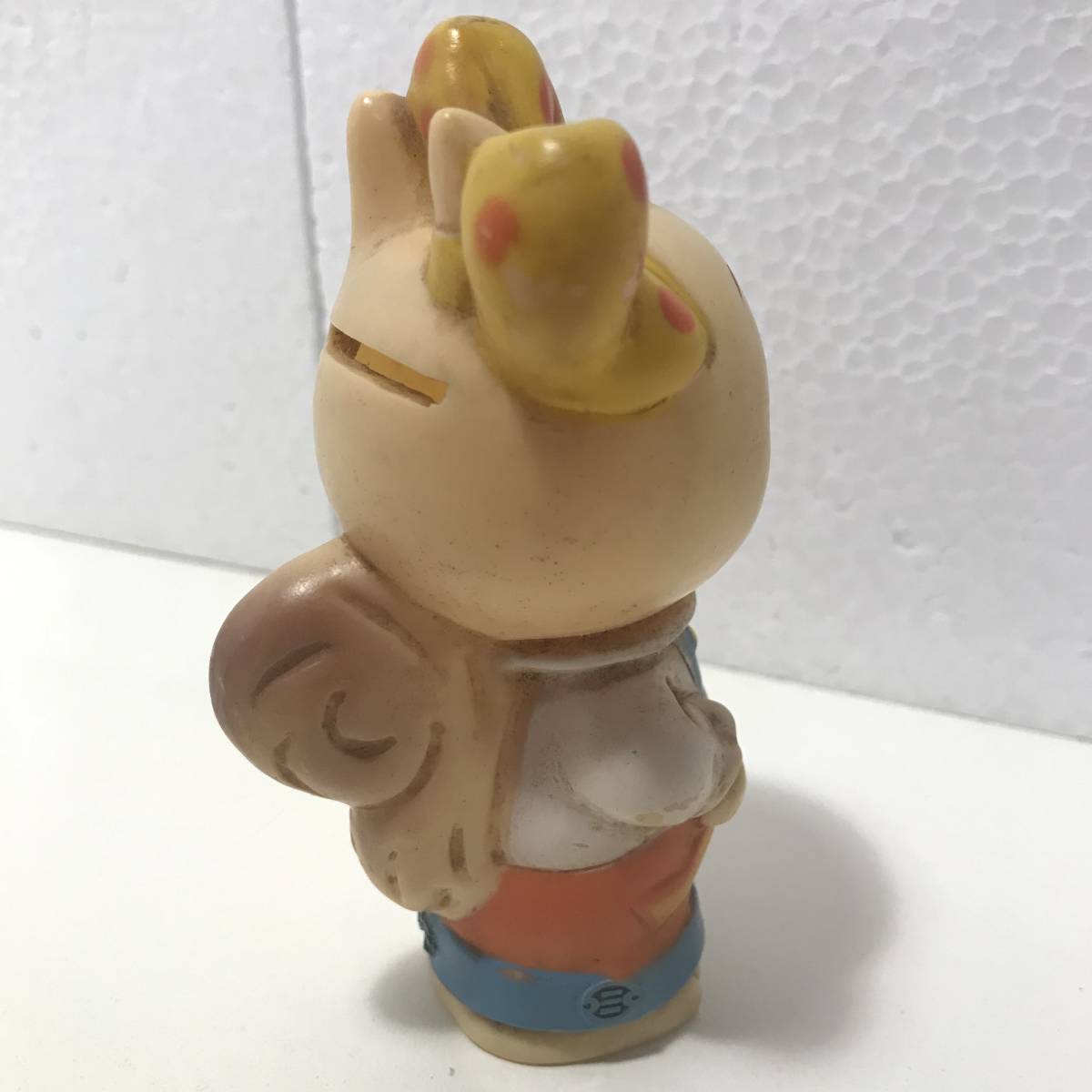 安田信託銀行 ソフビ 貯金箱 3体 こりすのぽっこちゃん リコ 安田信託銀行 ソフビ 貯金箱 3体 こりすのぽっこちゃん リコ