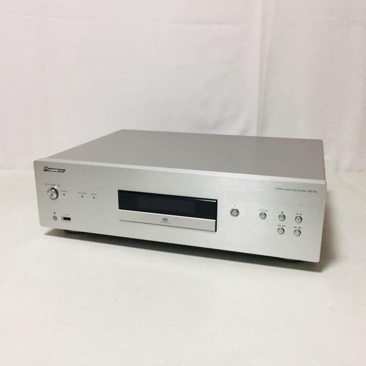 【動作確認済】 パイオニア Pioneer PD-70 SACD/CDプレーヤー SUPER AUDIO n0402_画像3