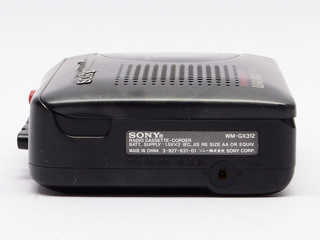 SONY　WALKMAN スピーカー付ラジオカセットコーダー ラジカセ　WM-GX312　音出しOK_画像4