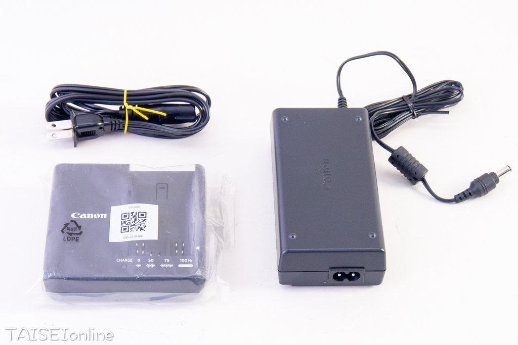 Canon BP-A30/A60用 BATTERY CHARGER Canon CG-A20/CA-CP200B No.4 未使用品バッテリーチャージャー 22051806_画像1