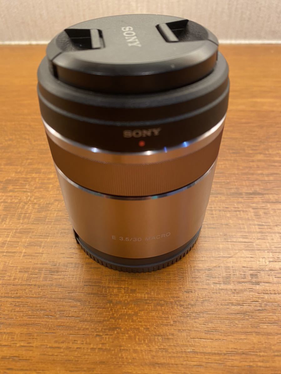 SONY E 30mm F3.5 MACRO ALC-SH113 フィルター 箱無し 美品