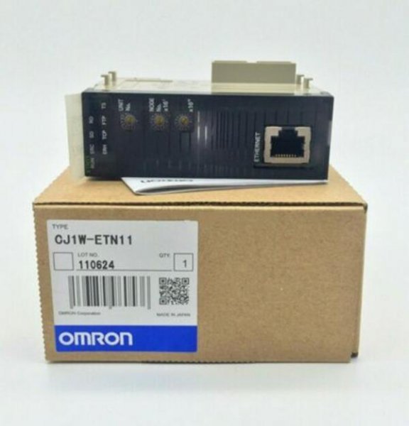 新品 OMRON オムロンCJ1W-ETN11 PLC Ethernet装置 保証付
