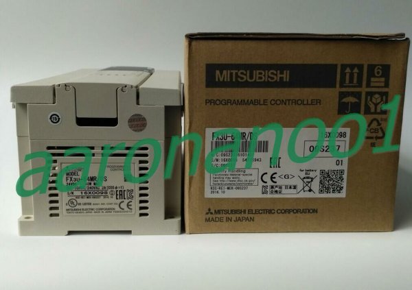新品 MITSUBISHI 三菱電機 FX3U-64MR/DS マイクロシーケンサー 基本