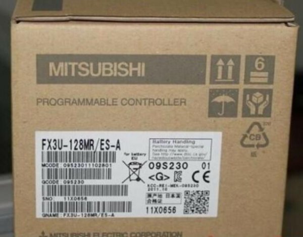 新品 MITSUBISHI 三菱電機 FX3U-128MR/ES-A シーケンサー 保証付 | www