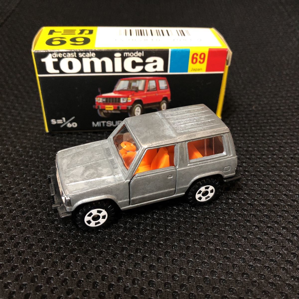 トミカ No69 黒箱トミカ 三菱パジェロ 小田急特注 無塗装 TOMICA